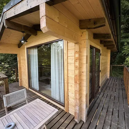 Treetop Tiny House Pod Korunami * Horna Micina