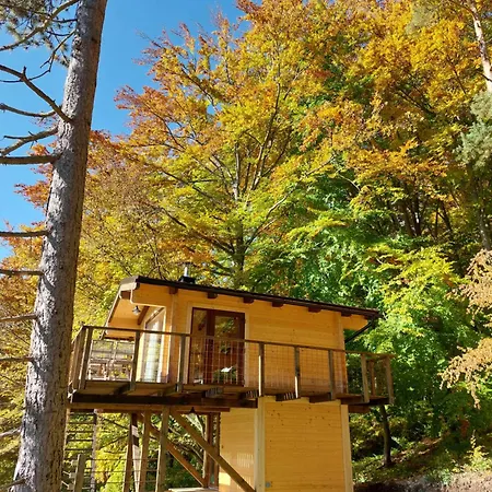 Treetop Tiny House Pod Korunami Kamp alanı Horna Micina
