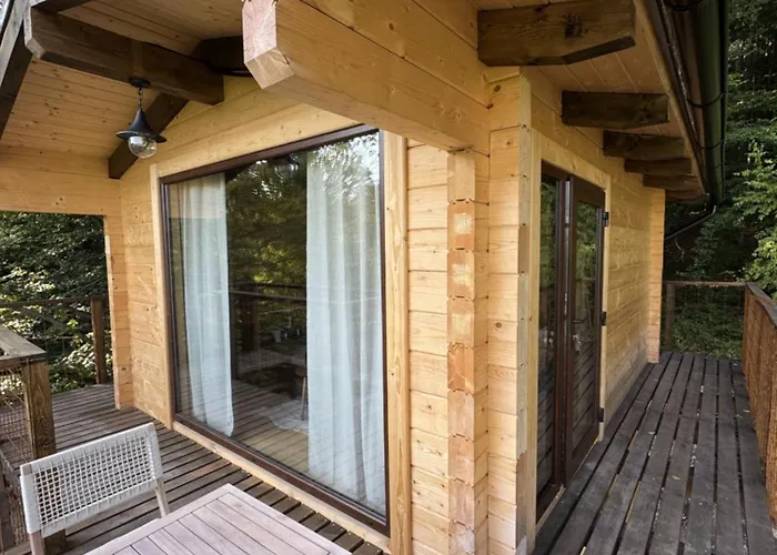 Treetop Tiny House Pod Korunami * Horna Micina