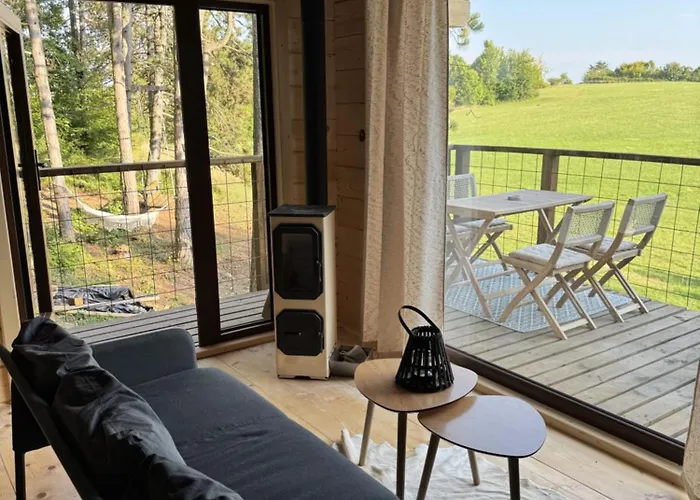 Treetop Tiny House Pod Korunami