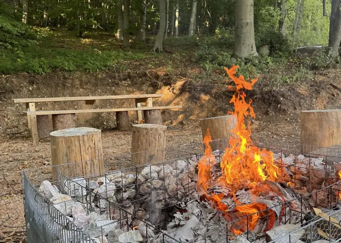 Camping Treetop Tiny House Pod Korunami Horna Micina