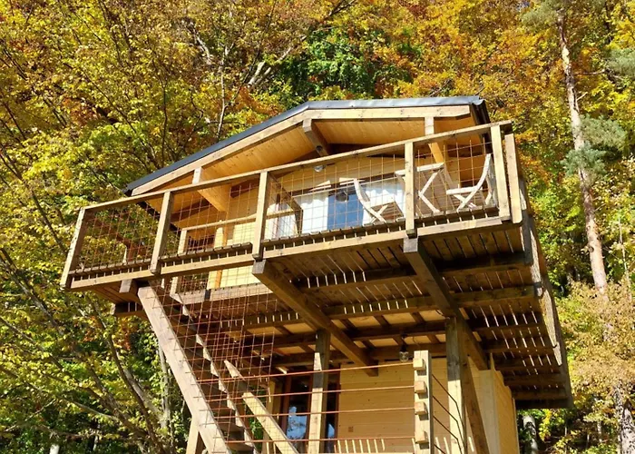 Treetop Tiny House Pod Korunami * Horna Micina