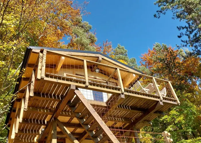 Treetop Tiny House Pod Korunami *